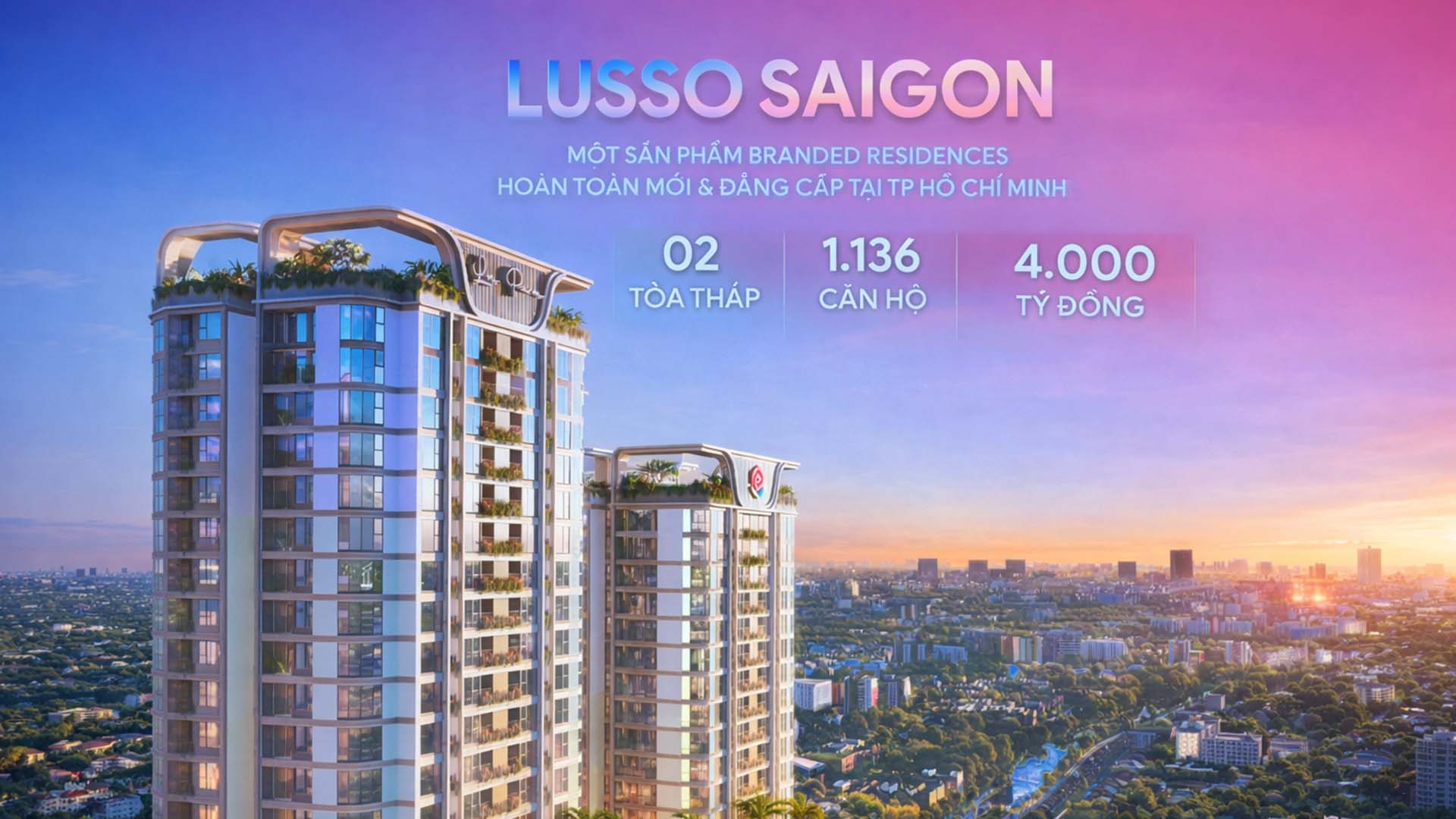 LUSSO SAIGON TIỆN ÍCH 5 SAO
