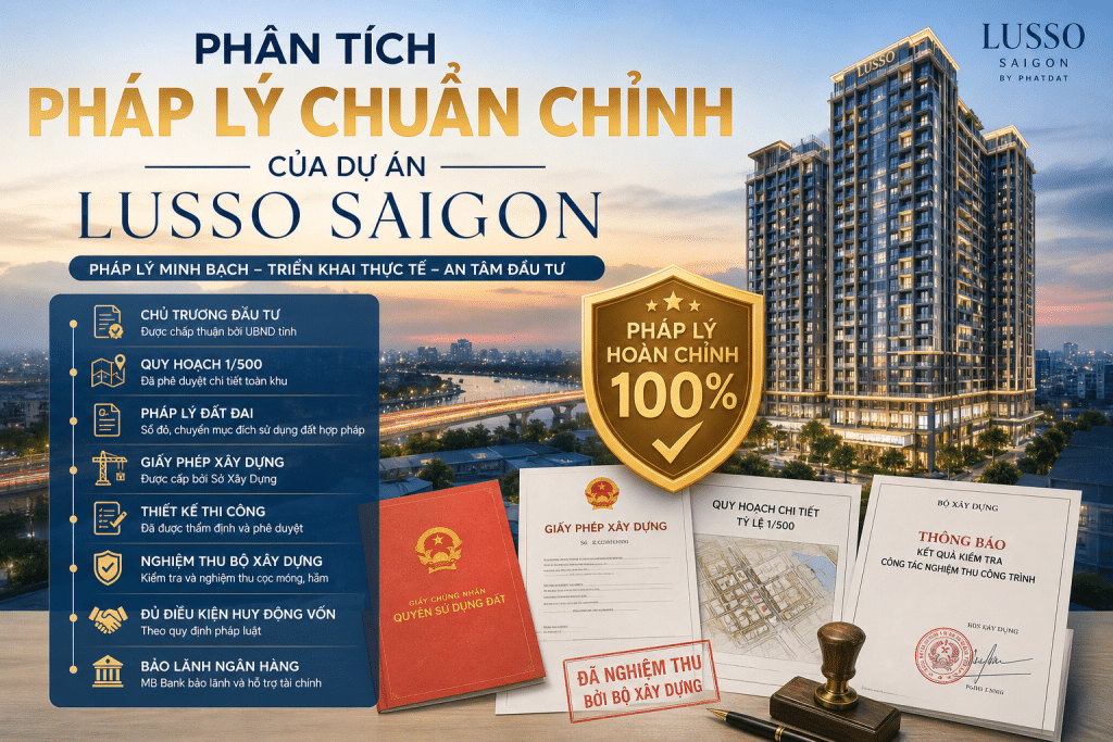 Phân tích pháp lý chuẩn chỉnh của dự án Lusso Saigon